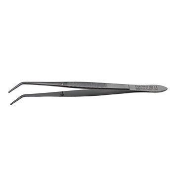 College Tweezer, Long Serrated, 15cm
