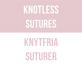 Knotless sutures