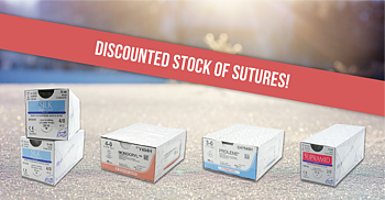 Discount sutures