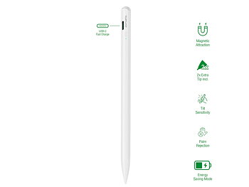 4smarts Pencil Pro 3 iPad stylus (vit)