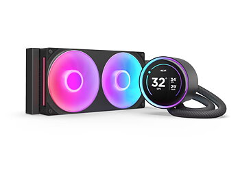 NZXT Kraken Elite 240 RGB kylsystem 1-pack Svart 2 x 120 mm