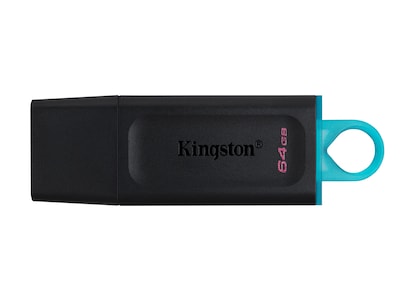 Kingston DataTraveler Exodia 64GB USB 3.2 Gen 1 USB-minne Svart Blå