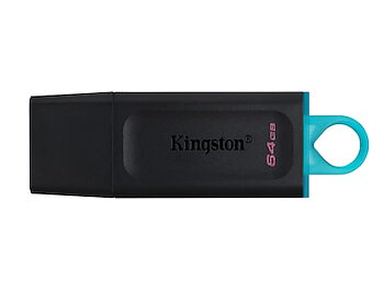 Kingston DataTraveler Exodia 64GB USB 3.2 Gen 1 USB-minne Svart Blå