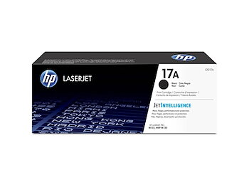 HP Toner 17A Svart