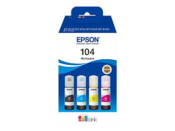 Epson Bläck 104 EcoTank 4-colour Multipa