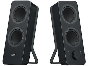 Logitech Z207 2.0-kanals högtalare svart