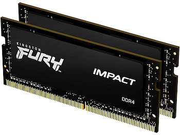 Kingston FURY Impact DDR4 64GB kit 3200MHz CL20 Ikke-ECC SO-DIMM 260-PIN