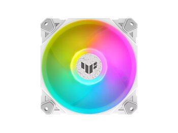 ASUS TUF Gaming TF120 ARGB Fläkt 1-pack Vit 120 mm