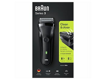 BRAUN Svart rakapparat 300s