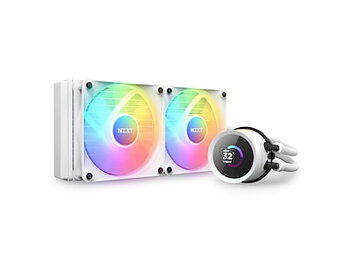 NZXT Kraken 240 RGB Vattenkylare 1-pack Vit 120 mm