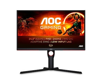 AOC Gaming 25G3ZM/BK 25 VA 1920 x 1080 (Full HD) HDMI DisplayPort 240Hz