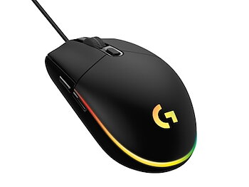 Logitech G203 Lightsync Gamingmus (svart