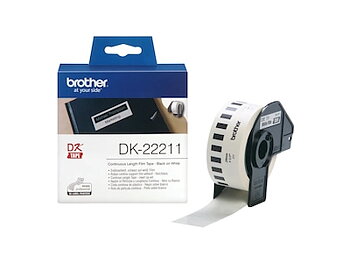 Brother DK-22211 Etiketter (2,9 cm x 15,2 m)