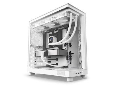 NZXT H-serien H6 Flow Tower ATX Vit