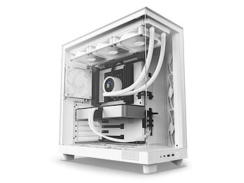 NZXT H-serien H6 Flow Tower ATX Vit