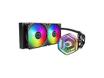 Cooler Master MasterLiquid 240 Atmos ARGB Vattenkylare 1-pack Svart 120 mm 