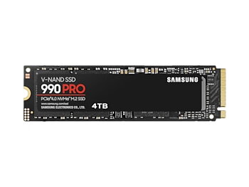 Samsung 990 PRO SSD MZ-V9P4T0BW 4TB M.2 PCI Express 4.0 x4 (NVMe)