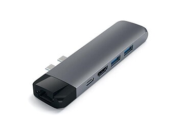 Satechi PRO Hub 4K Docking (rymdgrå)