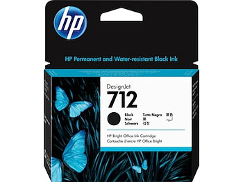 HP bläck 712 Svart
