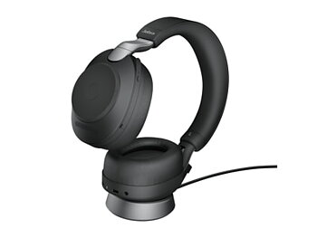 Jabra Evolve2 85 UC Stereo Trådlösa Hörlurar Svarta