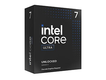 Intel Core Ultra 7-265KF Arrow Lake CPU - 5.5GHz 20-kerne - LGA1851 - Intel Boxed without heatsink/fan