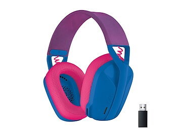 Logitech Lightspeed G435 Trådlösa Hörlurar Blå Rosa Lila