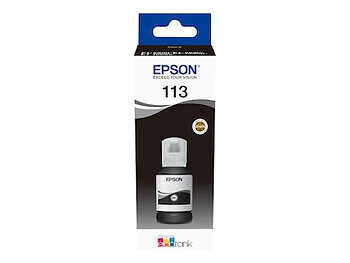 Epson EcoTank 113 svart 7500 sidor bläckpåfyllning C13T06B140