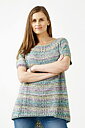 Stickmönster jumper i A-form i Maja  (Digitalt) - Permin 