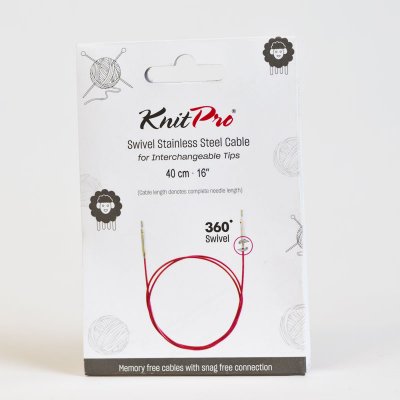 Knitpro kabel Swivel 40 cm
