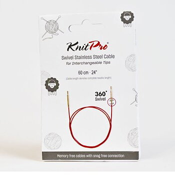 Knitpro kabel Swivel 60 cm