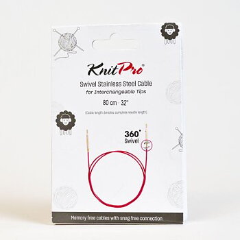 Knitpro kabel Swivel 80 cm