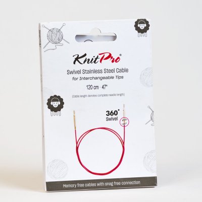 Knitpro kabel Swivel 120 cm