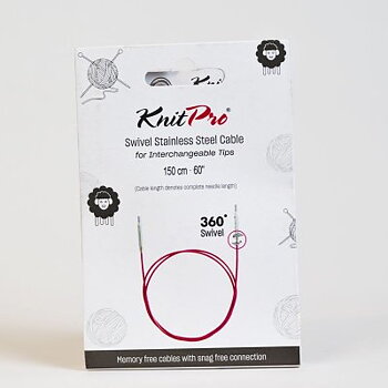 Knitpro kabel Swivel 150 cm