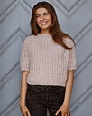 T-shirt i patentstickning i Bellissima (digitalt)