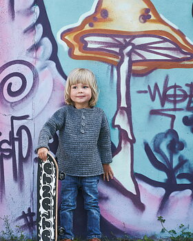 893707 Morfar T-shirt (Barnmönster 2-8 år)