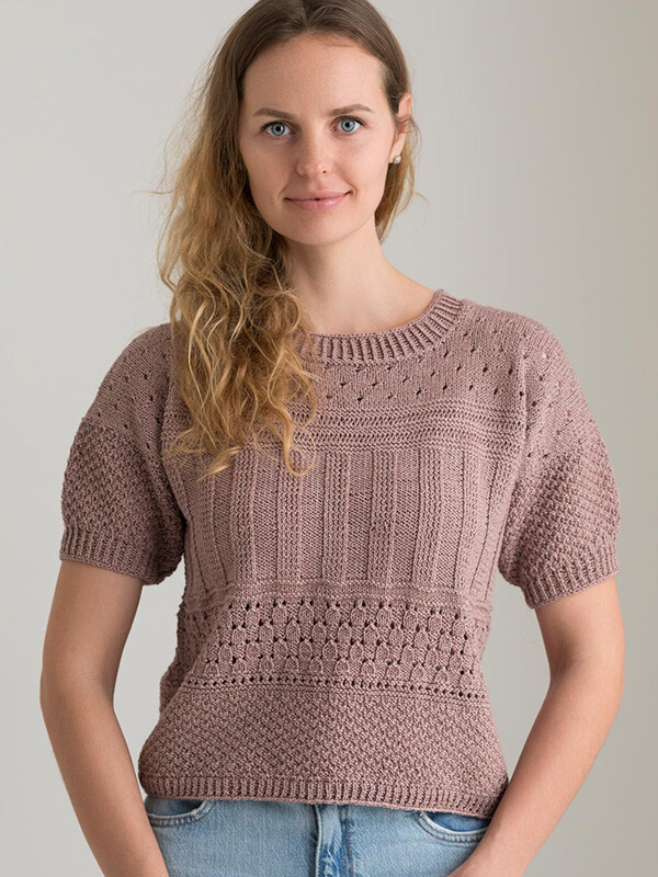 T-shirt Anna - stickmönster till t-shirt dam (PDF / Digitalt) - 2