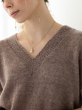 Louise V-neck Slipover (Digitalt)
