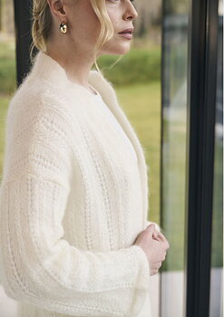 Ovington Långkofta i Alpaca Haze