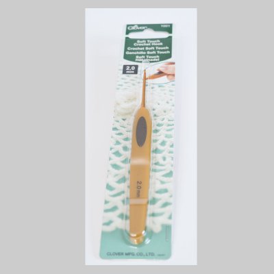 Clover Soft Touch Hook - Virknål 2 mm