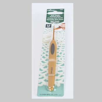 Clover Soft Touch Hook - Virknål 2 mm