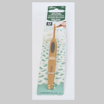 Clover Soft Touch Hook - Virknål 2 mm - 3