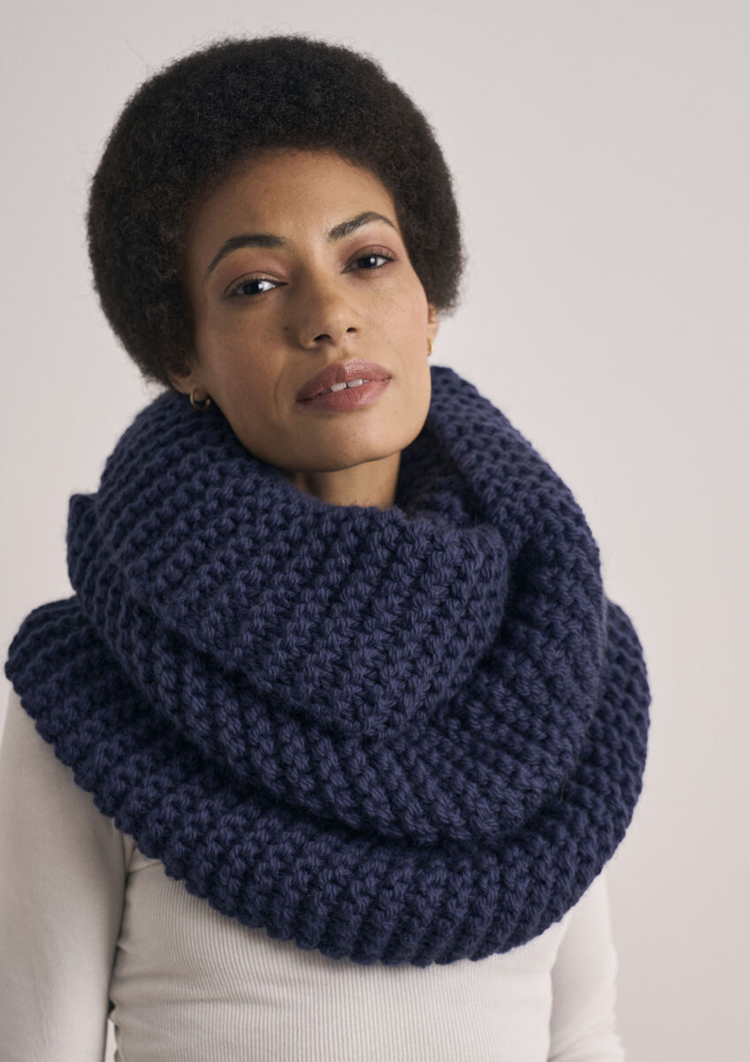Thorpness mössa Lowestoft tub i Chunky Wool - 2