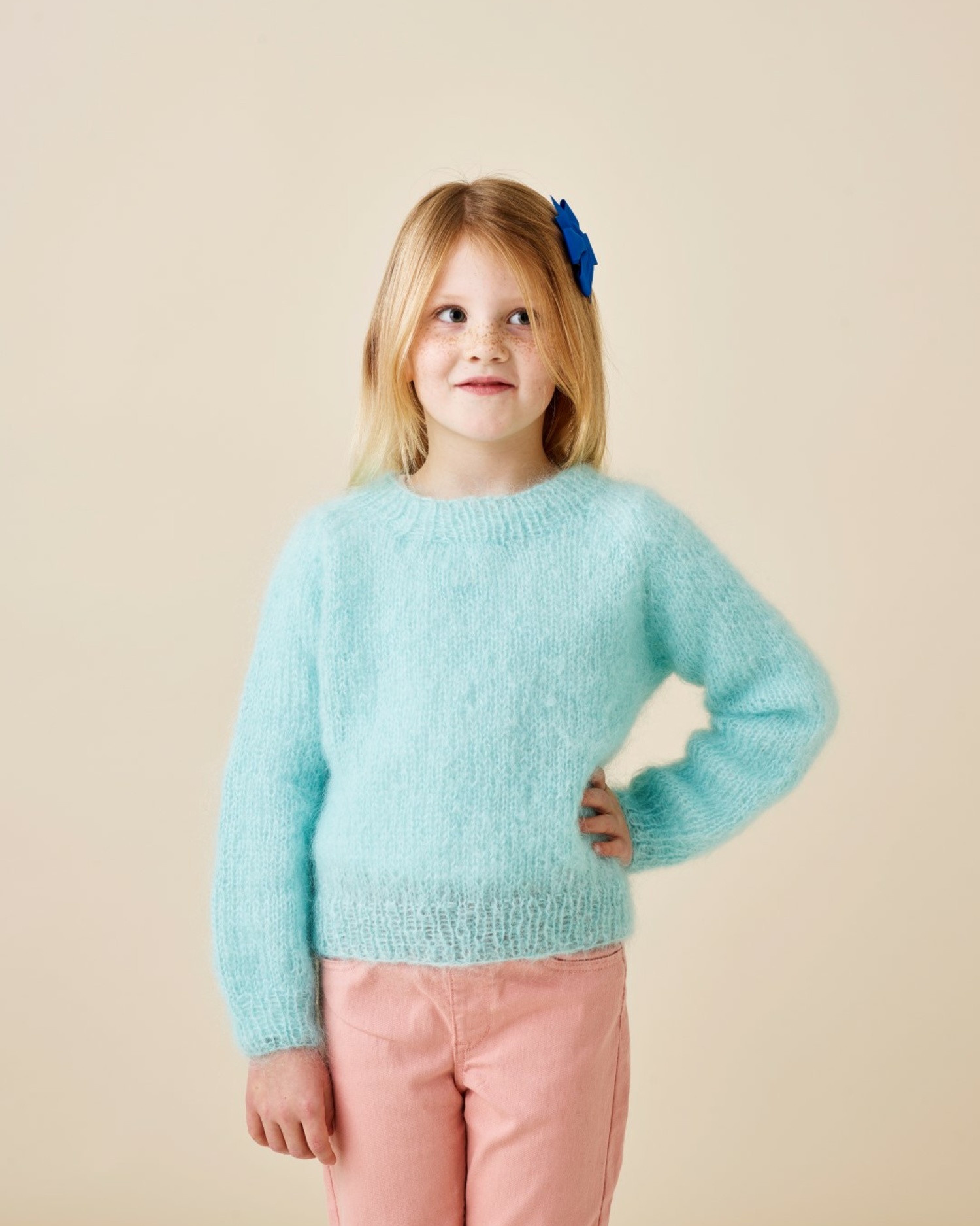 Bella Raglansweater barn 6-14 år (Digitalt)