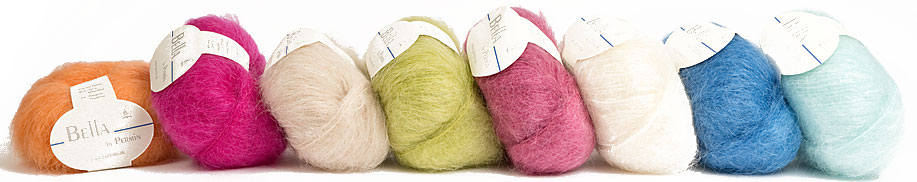 Mohairgarn Bella by Permin