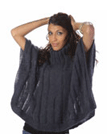 Sticka Poncho i Esther