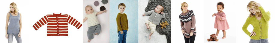 Stickmönster Fino Organic Cotton Merino Wool