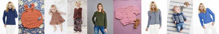 Stickmönster till No. 3 Organic Wool Nettles
