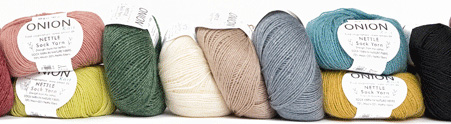 Tunt garn Nettle Sock Yarn