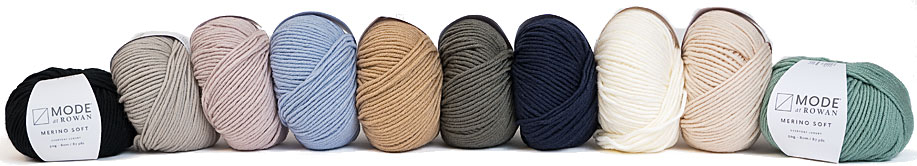 Merino Soft från Rowan, extra mjukt premium merinogarn