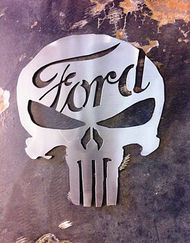 Ford Skalle i Rostfritt